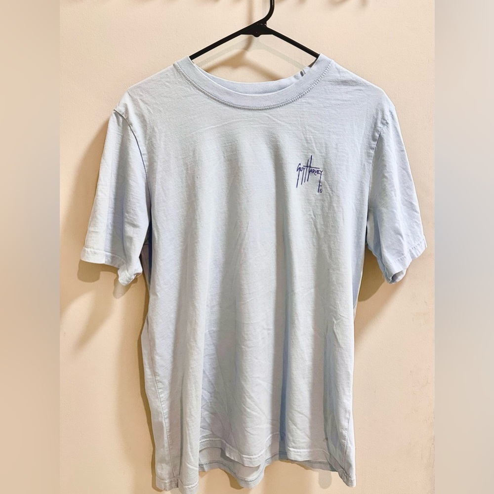 Guy Harvey Sky Blue Short Sleeve Tee